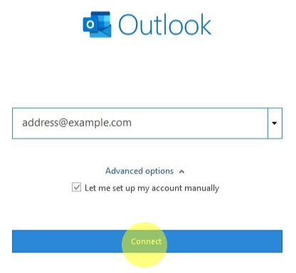 Creating a New E-mail Account in Outlook 2019 or 365